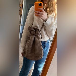 Bottega Veneta Intrecciato Drawstring Shoulder Bag